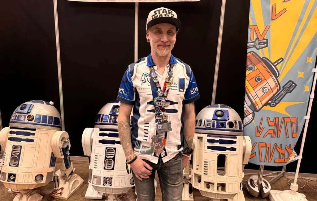 Des passionnés de robots à la Star Wars Celebration Japon 2025