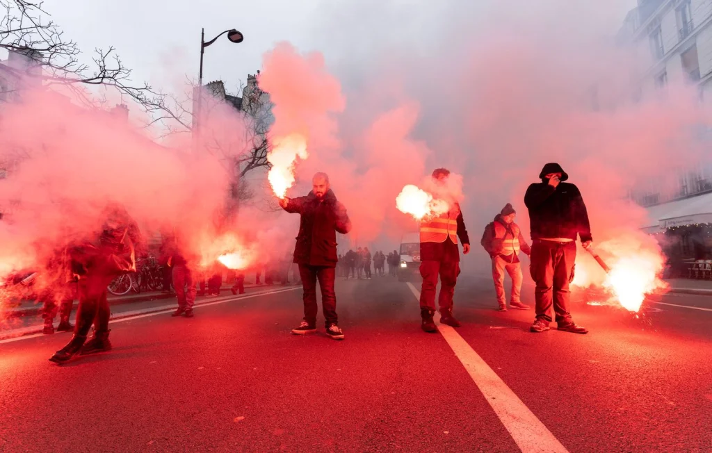 Mobilisation des fonctionnaires : une année noire en France
