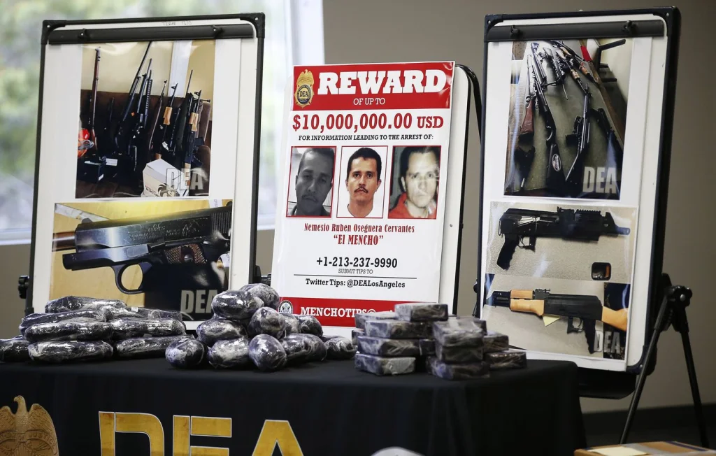 Un groupe mexicain banni après avoir promu le narcotrafic aux USA