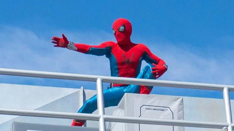 Spider-Man robot at California Adventure