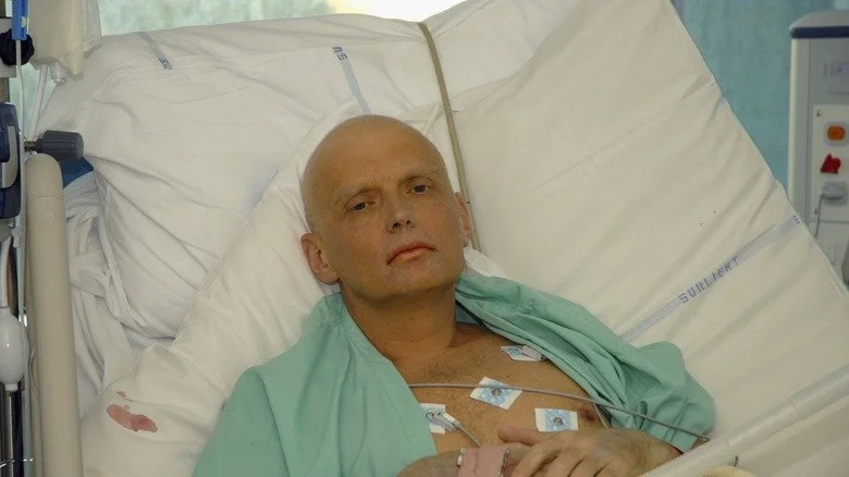 Alexander Litvinenko mourant d'un empoisonnement radioactif