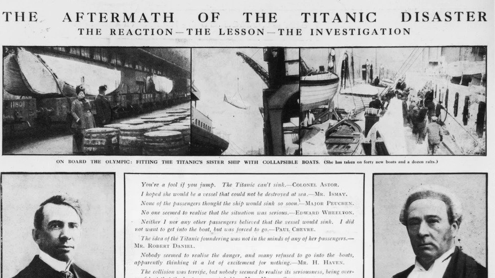 Tract de l'enquête sur le Titanic