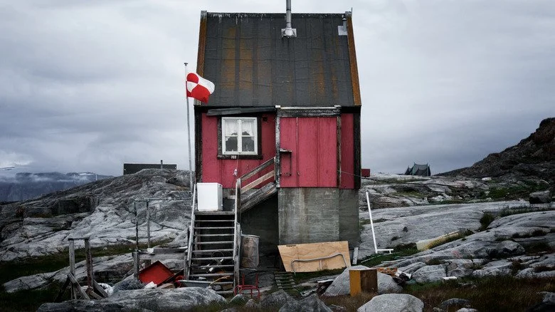 Maison groenlandaise modeste