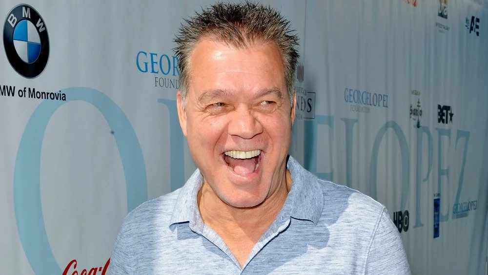 Eddie Van Halen souriant, 2017