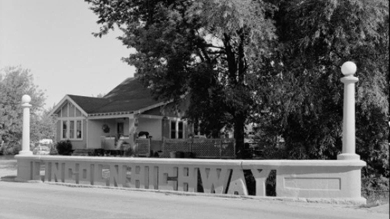 Pont de la Lincoln Highway dans l'Iowa