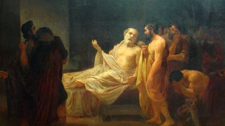 La mort de Socrate