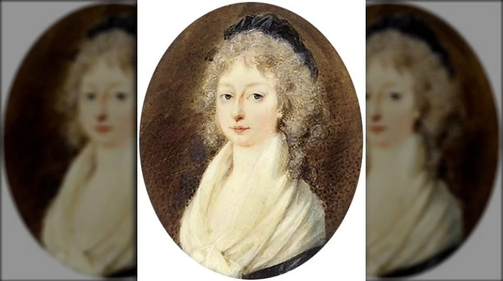 Miniature de Marie Thérèse souriante