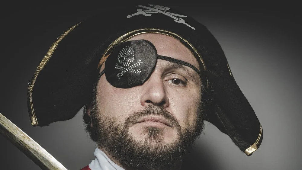 Portrait de pirate
