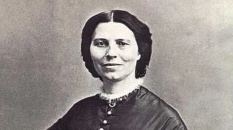 Portrait de Clara Barton vers 1865