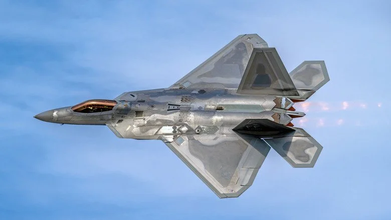 F-22 Raptor in flight