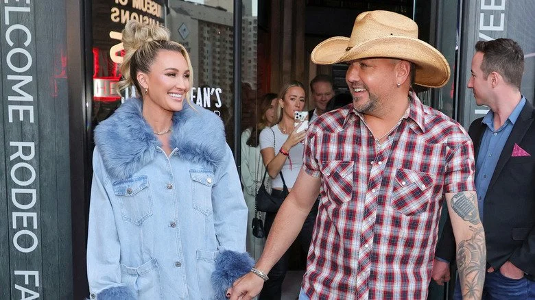 Brittany Kerr et Jason Aldean à un événement