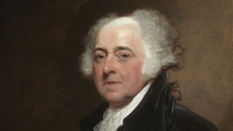 Portrait de John Adams par Gilbert Stuart