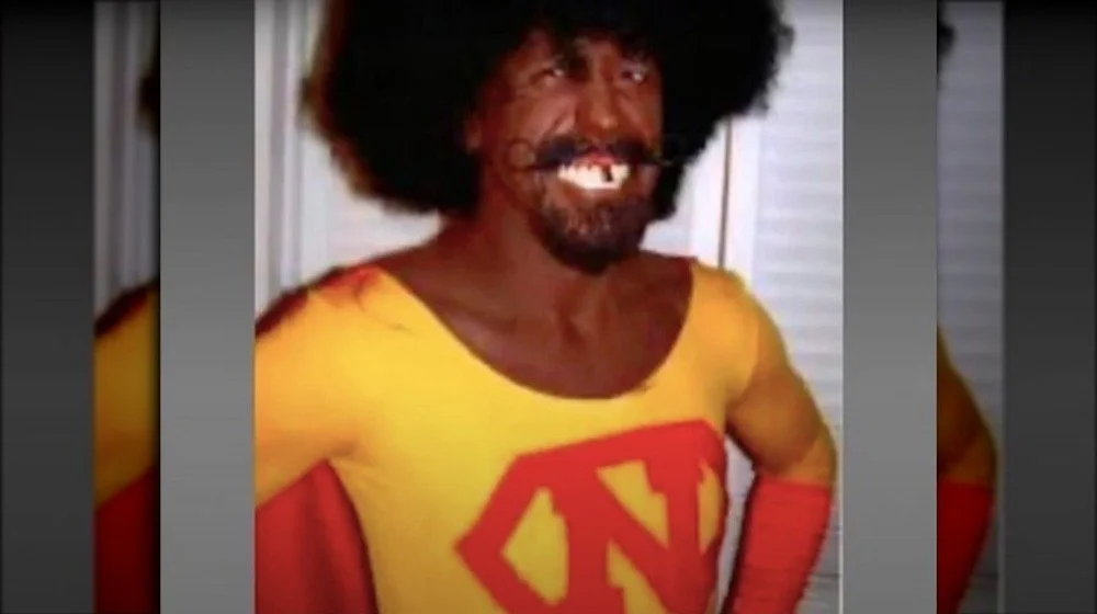 Oliver Peck en blackface