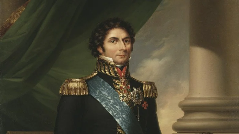 Portrait de Charles XIV Jean de Suède et Norvège en uniforme et médailles