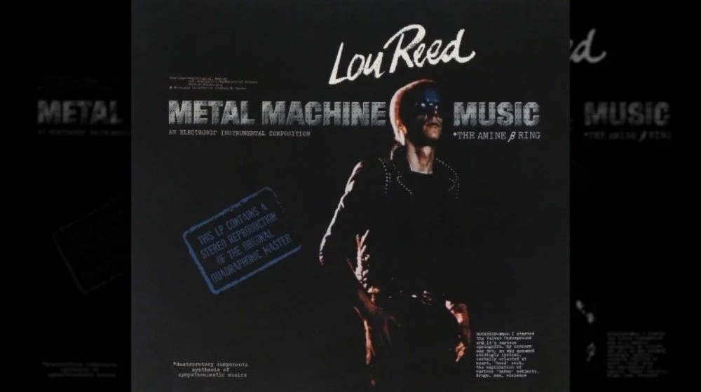 Lou Reed, pochette de l'album 'Metal Machine Music'