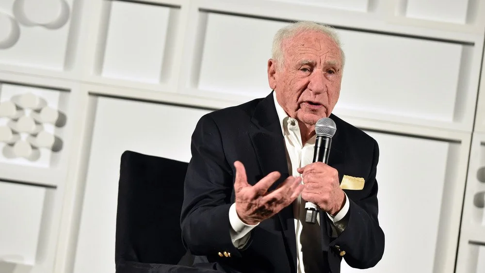 Mel Brooks speaks onstage