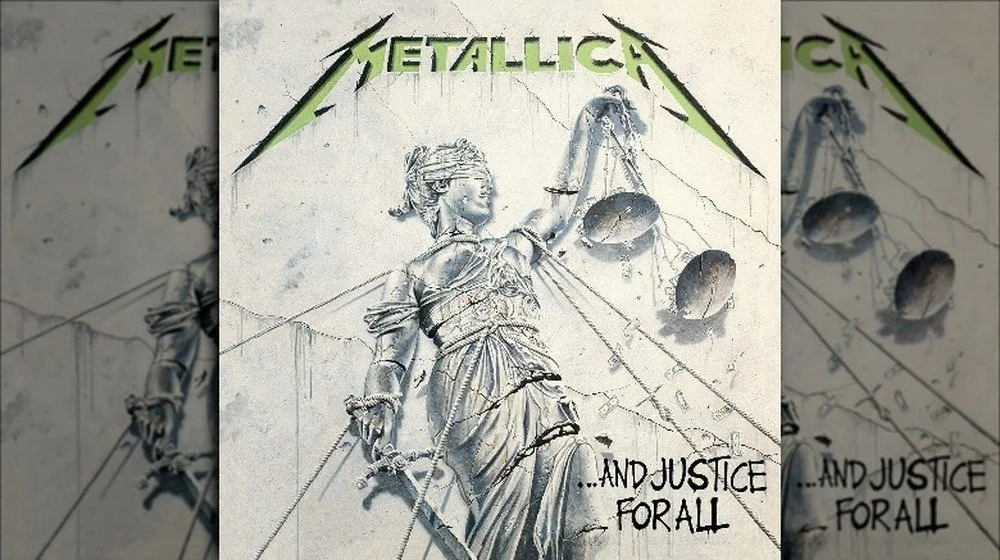Pochette de l'album Metallica ... And Justice for All
