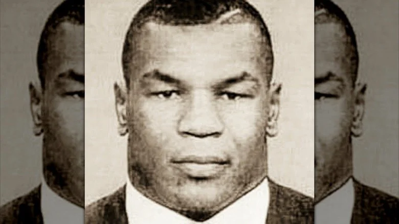 Mike Tyson 1991 mugshot
