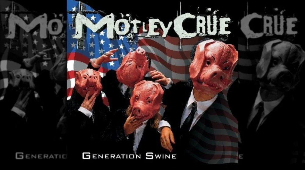 Pochette de l'album 'Generation Swine' de Mötley Crüe