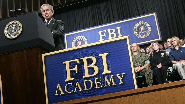 George W. Bush donnant un discours