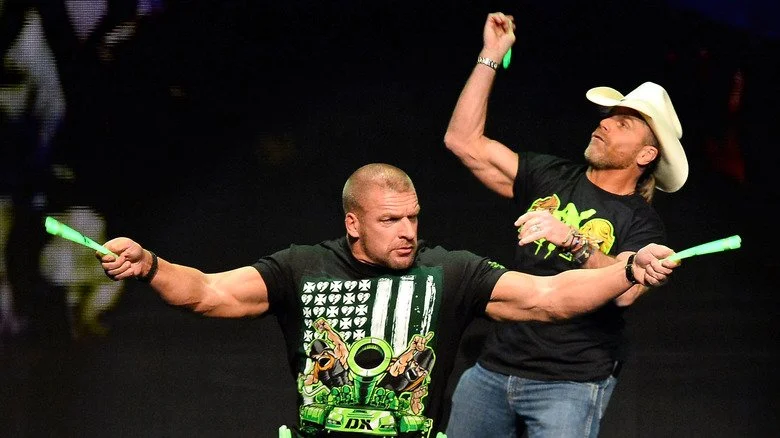 Triple H et Shawn Michaels