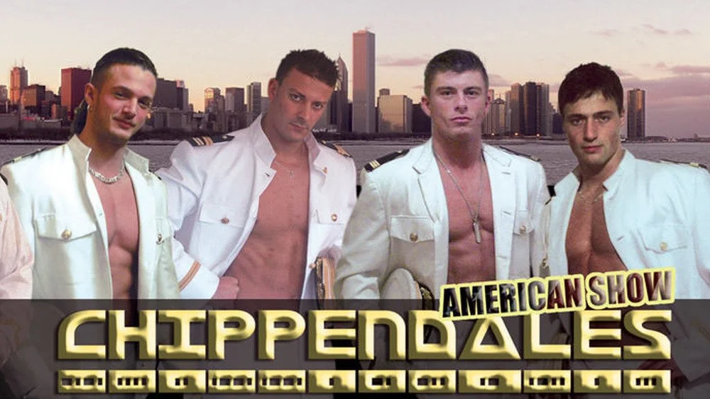 Publicité française pour les Chippendales