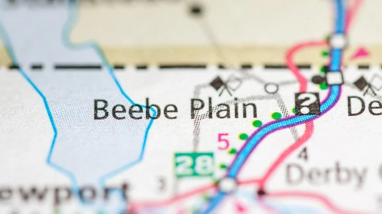 Beebe Plain on a map
