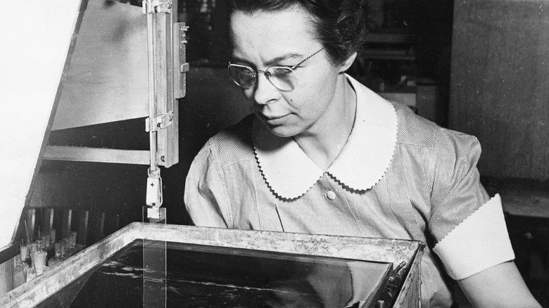 Équipement de laboratoire de Katharine Burr Blodgett