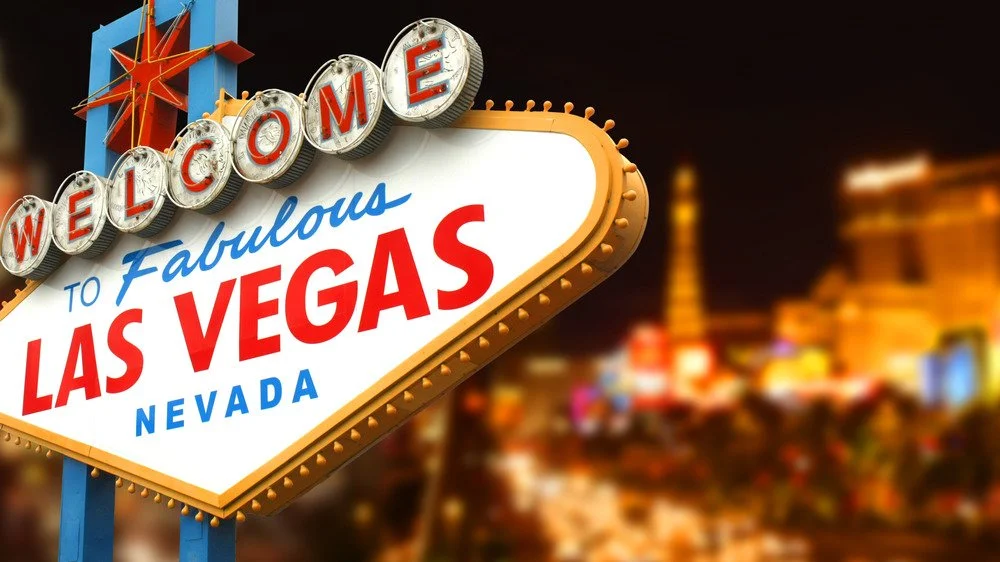 Vue de Las Vegas, symbole de l'influence de la Chicago Outfit