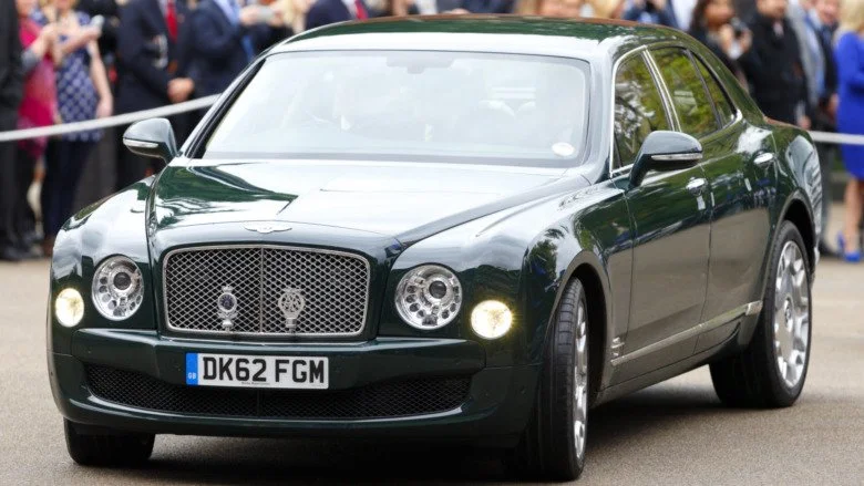 La Bentley verte de la Reine Elizabeth. Max Mumby/indigo/Getty Images
