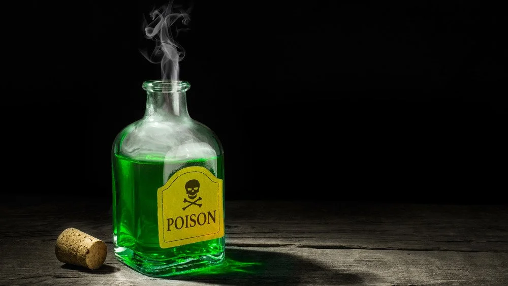 bouteille de poison