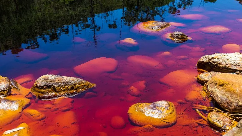 Rio Tinto, rivière rouge en Espagne
