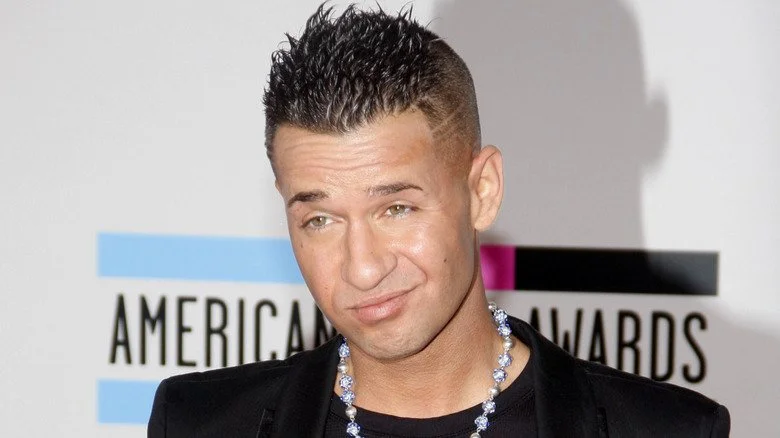 The Situation Mike Sorrentino smirking with gelled hair