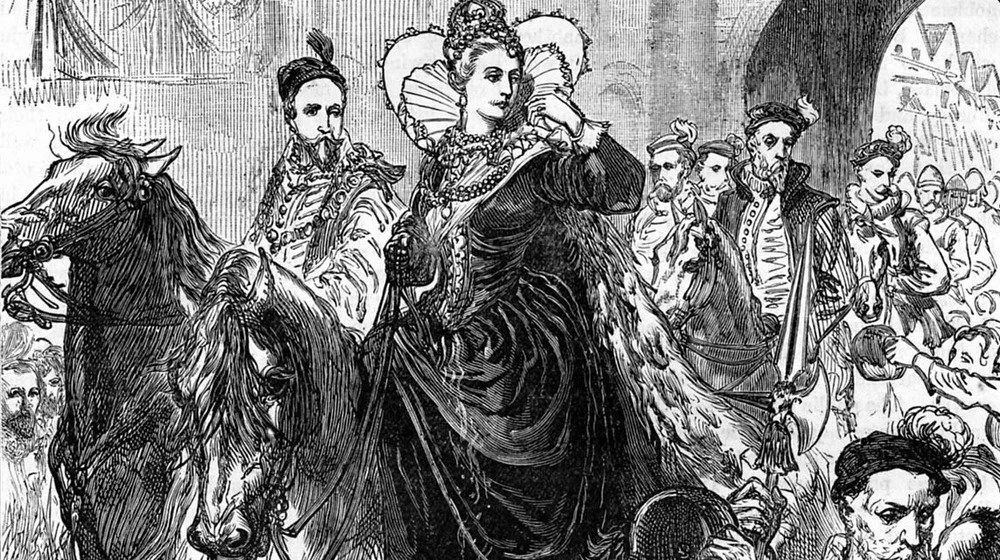 Elizabeth I à cheval, 1558