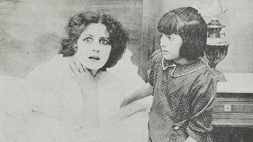Actrice María Padín dans 'La avenida de las Acacias', 1918