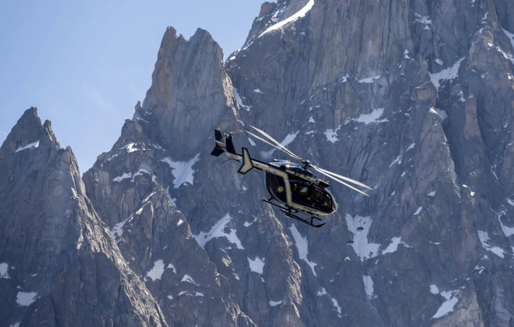 Chute mortelle d'un skieur sur le Mont-Blanc en Haute-Savoie