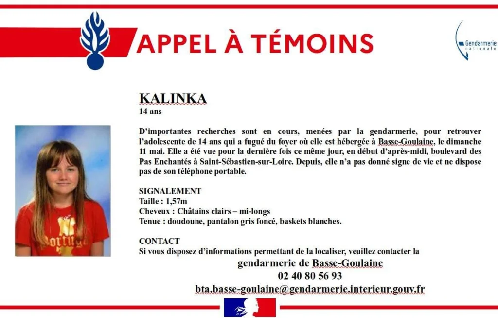 Disparition d'une ado à Nantes : appel à témoins lancé