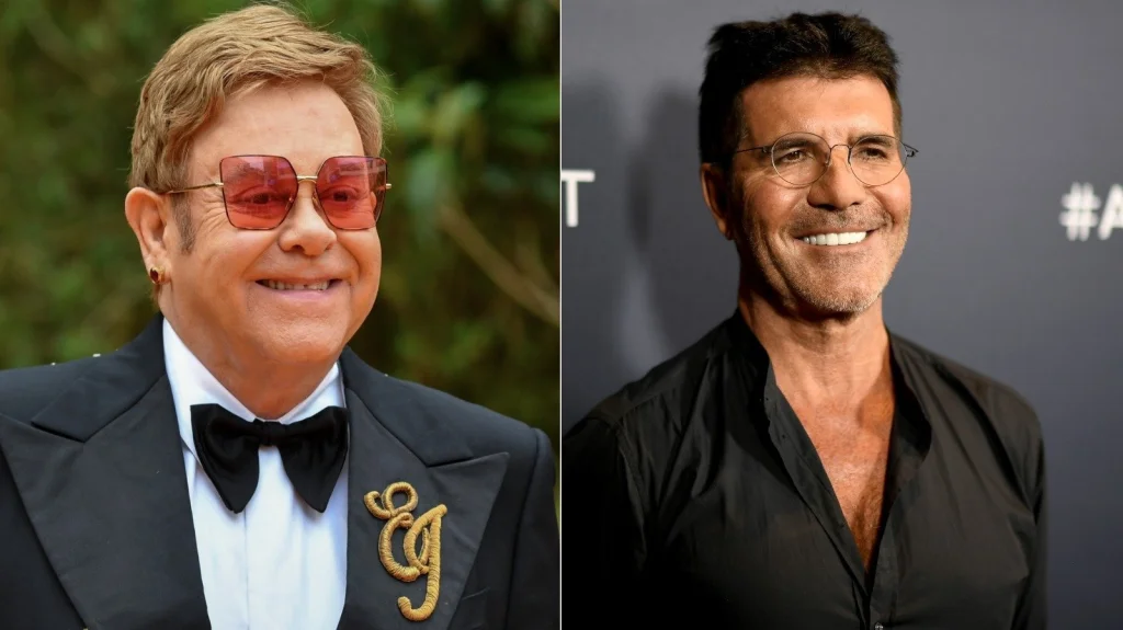 Elton John et Simon Cowell : Une Rivalité Célèbre