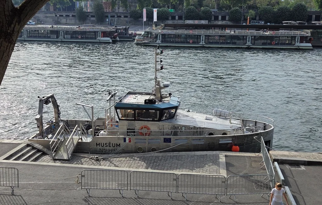 La Korrigane : nouveau bateau scientifique éco-responsable à Paris
