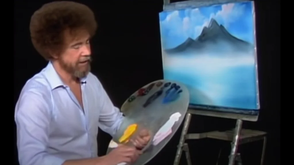 La Passion Cachée de Bob Ross pour les Ecureuils