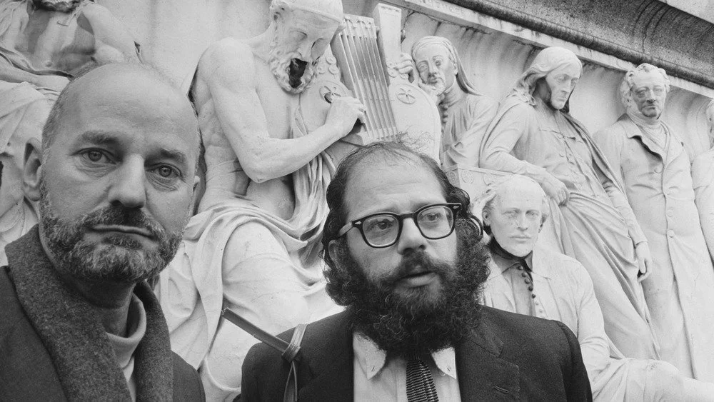 Lawrence Ferlinghetti et Allen Ginsberg