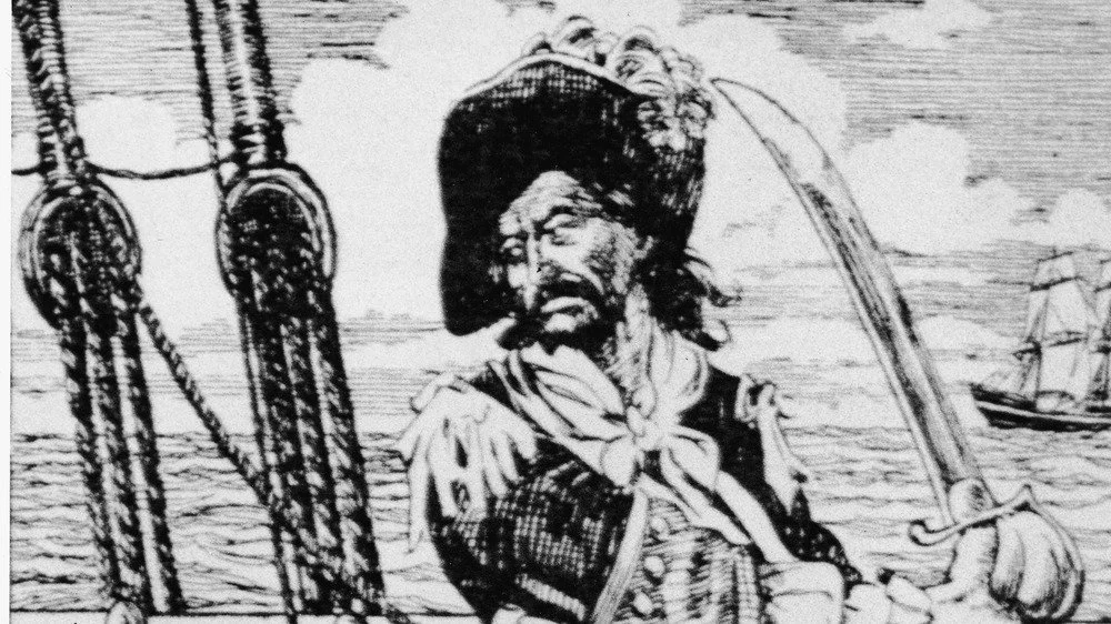 Dessin du capitaine William Kidd
