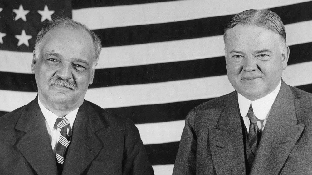 Vice-président Curtis et Président Hoover