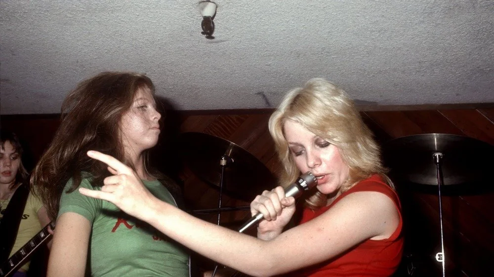 Jackie Fox et Cherie Currie