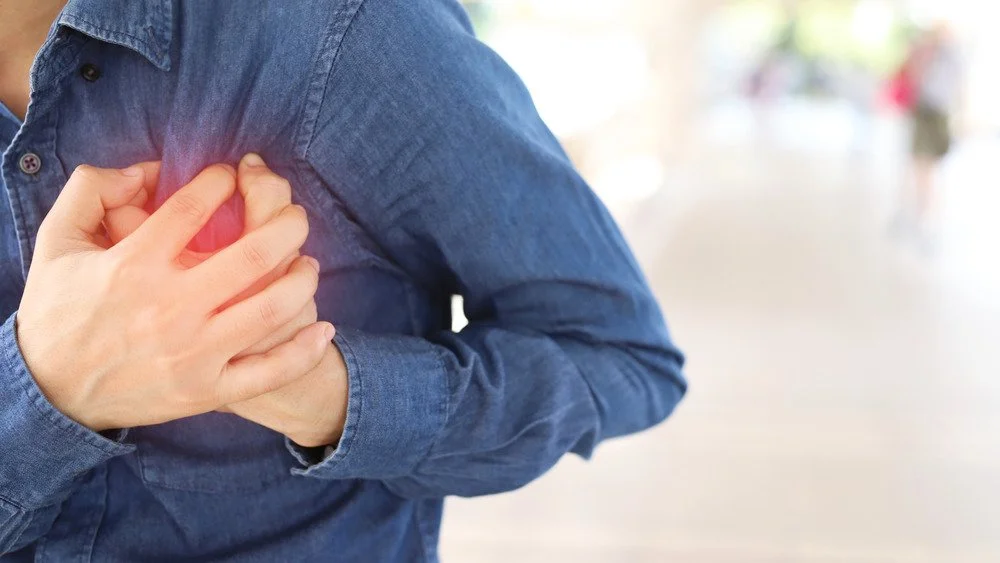 Homme victime d’une crise cardiaque