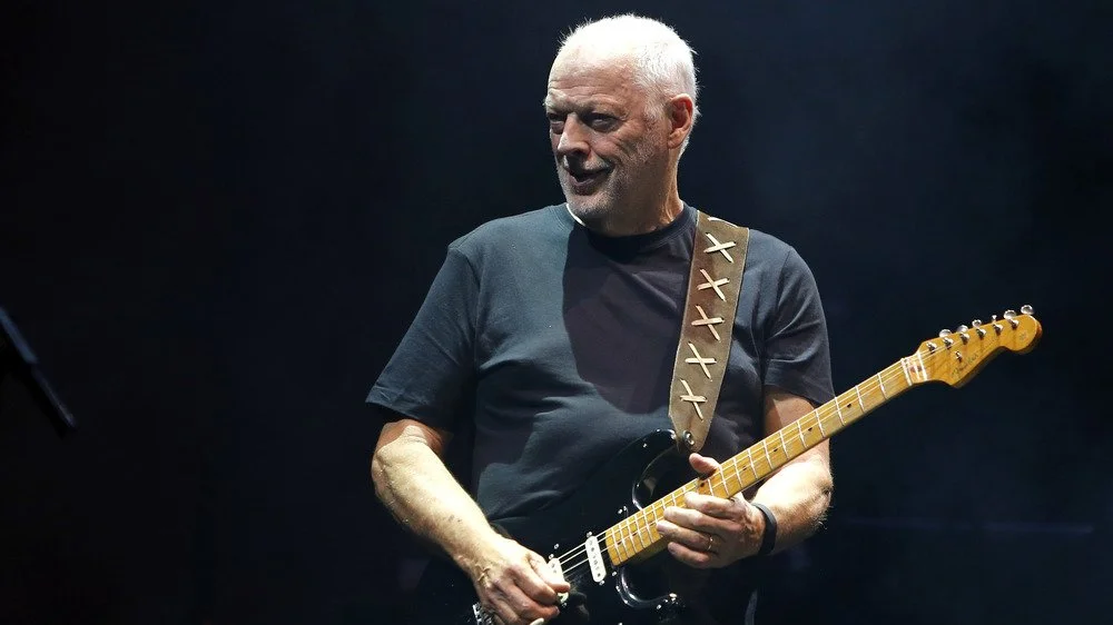 David Gilmour souriant