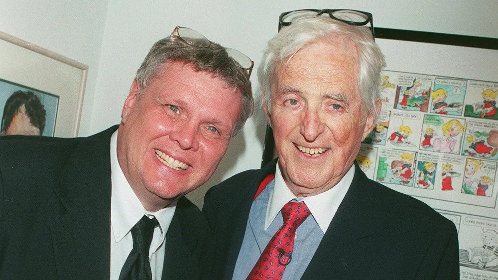 Hank Ketcham et son fils Dennis