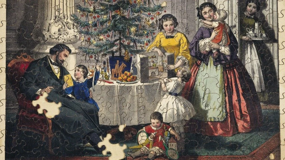 Cadeaux de Noël à l'époque victorienne