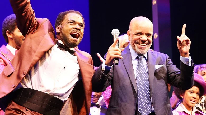 Berry Gordy en spectacle avec la troupe de 'Motown'