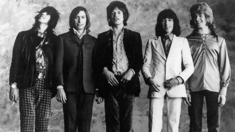 Photo du groupe Rolling Stones en 1972